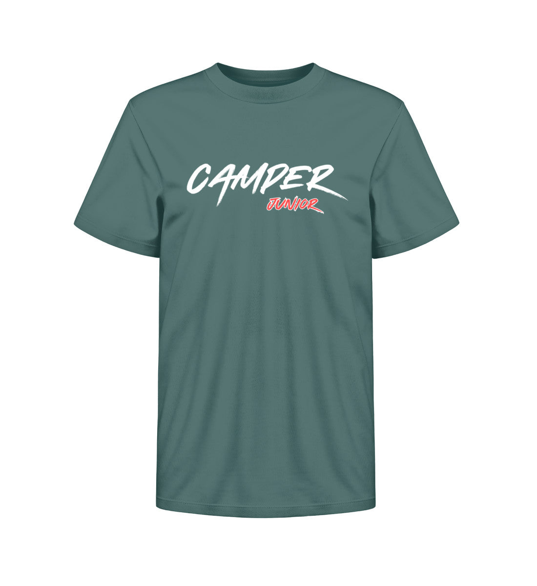 Camper Junior - Kinder Organic Shirt - LazyDonkeyDesign