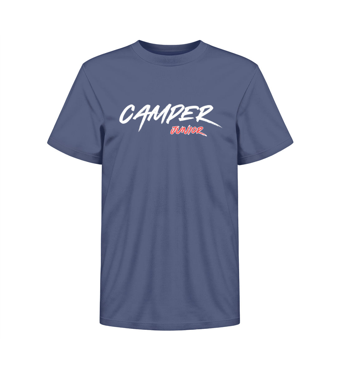 Camper Junior - Kinder Organic Shirt - LazyDonkeyDesign