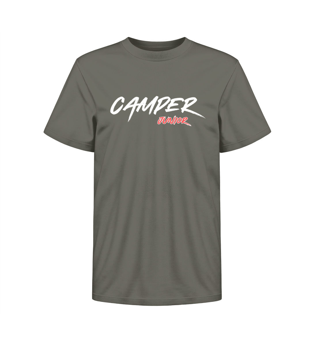 Camper Junior - Kinder Organic Shirt - LazyDonkeyDesign
