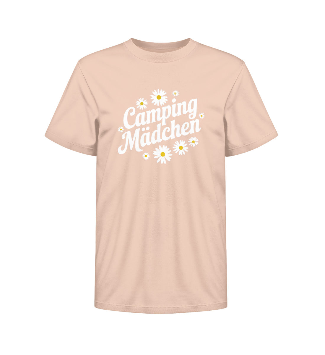 Camping Mädchen - Kinder Organic Shirt - LazyDonkeyDesign