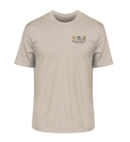 Definition von Glück - Herren Organic T-Shirt - Bulli - LazyDonkeyDesign 