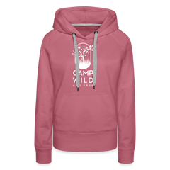 SS - Damen Hoodie - Wild and Free - Malve