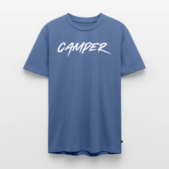 Camper - Herren Camping T-Shirt - Taubenblau