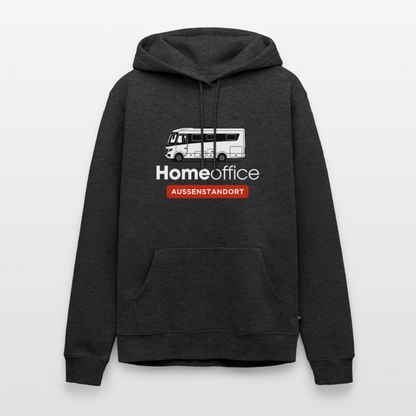 Vollintegriert Homeoffice - Herren Camping Hoodie - Anthrazit meliert