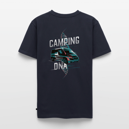 Vanlife Camping DNA - Herren Camping T-Shirt - Navy