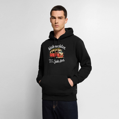 Kein Weihnachten - Herren Camping Hoodie - Schwarz