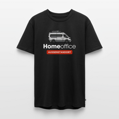 Vanlife Homeoffice - Herren Camping T-Shirt - Schwarz