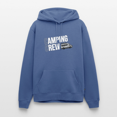 Vanlife Camping Crew - Herren Camping Hoodie - Taubenblau