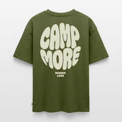 Camp More - Oversized Unisex T-Shirt - Khaki