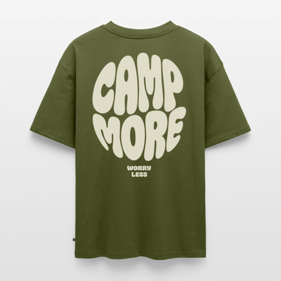 Camp More - Oversized Unisex T-Shirt - Khaki
