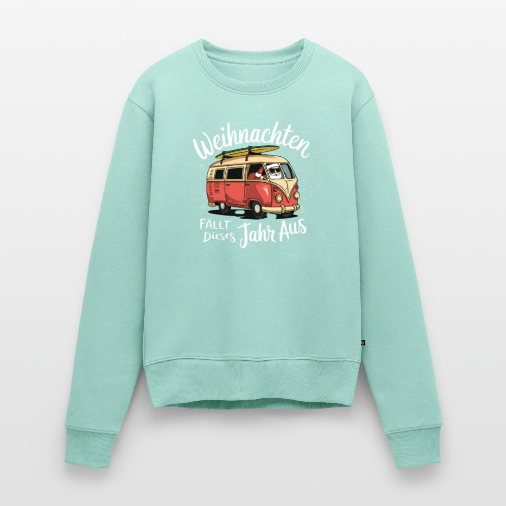 Kein Weihnachten - Damen Camping Sweatshirt - Mint 