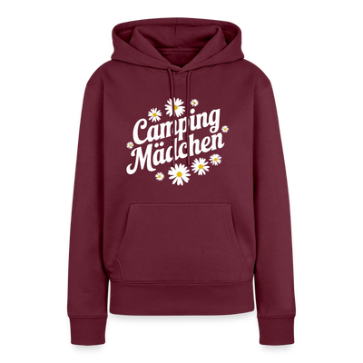 SPOD - Camping Mädchen - Damen Camping Hoodie - Burgunderrot