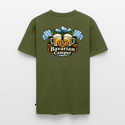 Bavarian Camper - Herren Camping T-Shirt - Khaki