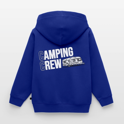 Wohnwagen Camping Crew - Kinder Camping Hoodie - Royalblau