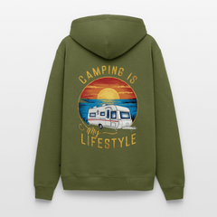 Camping my Lifestyle - Herren Camping Hoodie - Khaki