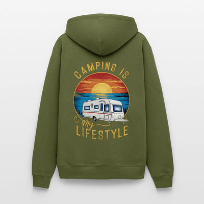 Camping my Lifestyle - Herren Camping Hoodie - Khaki