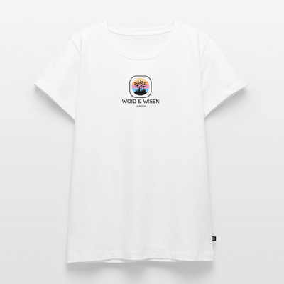 Woid & Wiesn Camper - Damen Camping Hoodie - Weiß