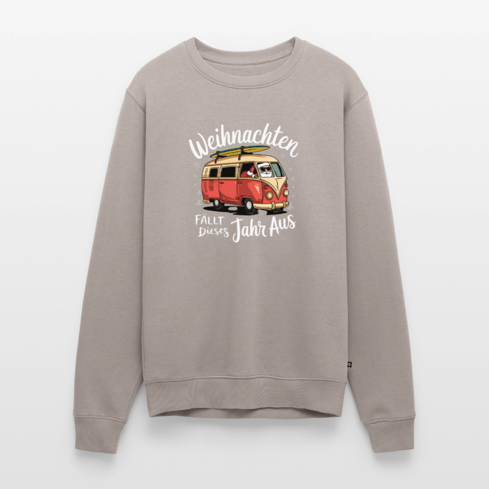 Kein Weihnachten - Herren Camping Sweatshirt - Taupe