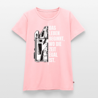 Camping ist Zeitlos - Damen Camping T-Shirt - Wohnmobil - Rosa