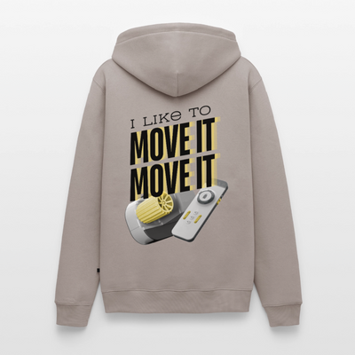 I like to move it - Herren Camping Hoodie - Taupe