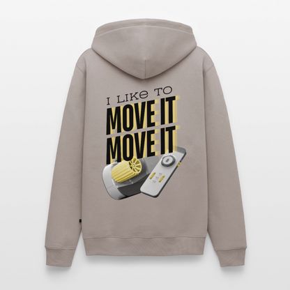 I like to move it - Herren Camping Hoodie - Taupe