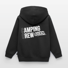 Wohnwagen Camping Crew - Kinder Camping Hoodie - Schwarz