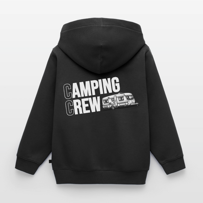 Wohnwagen Camping Crew - Kinder Camping Hoodie - Schwarz