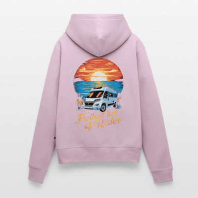 SPOD - Freiheit hat 4 Räder - Damen Camping Hoodie - Vanlife - Altrosa