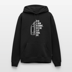 Camping ist Zeitlos - Herren Camping Hoodie - Vanlife - Schwarz