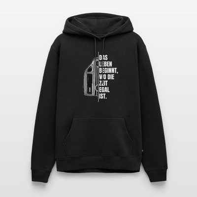 Camping ist Zeitlos - Herren Camping Hoodie - Vanlife - Schwarz
