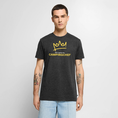 Campingchef - Herren Camping T-Shirt - Anthrazit meliert