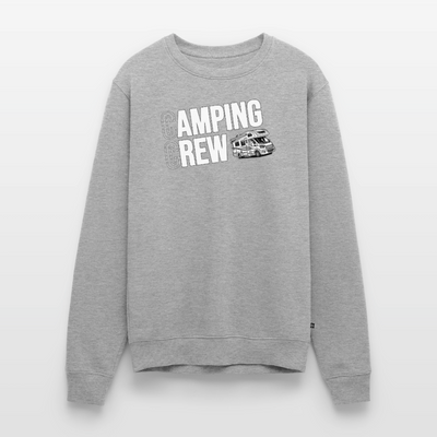Wohnmobil Camping Crew - Herren Camping Sweatshirt - Grau meliert
