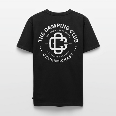 Camping Club - Herren Camping T-Shirt - Schwarz