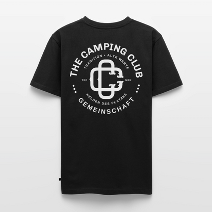 Camping Club - Herren Camping T-Shirt - Schwarz