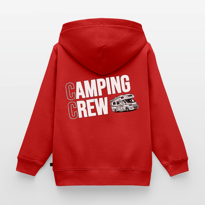 Wohnmobil Camping Crew - Kinder Camping Hoodie - Rot