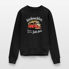 Kein Weihnachten - Damen Camping Sweatshirt - Schwarz