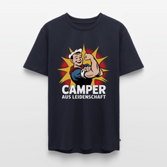 Camper aus Leidenschaft - Herren Camping T-Shirt - Navy