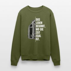 Camping ist Zeitlos - Herren Camping Sweatshirt - Vanlife - Khaki