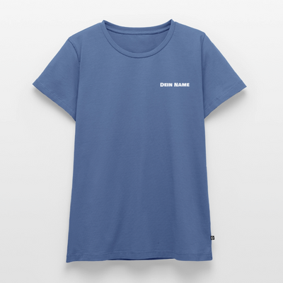 Wohnmobil Camping Crew - Damen Camping T-Shirt - Taubenblau