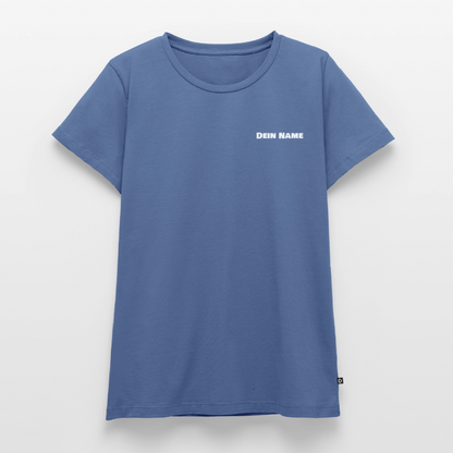 Wohnmobil Camping Crew - Damen Camping T-Shirt - Taubenblau