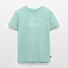 Keep it Simple - Kinder Camping T-Shirt - Mint 