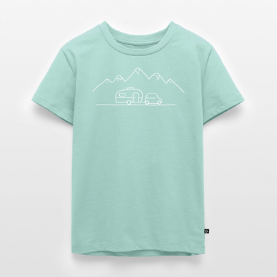 Keep it Simple - Kinder Camping T-Shirt - Mint 