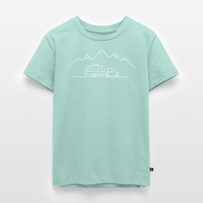 Keep it Simple - Kinder Camping T-Shirt - Mint 