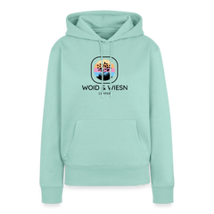Woid & Wiesn Camper - Damen Camping Hoodie - Mint 