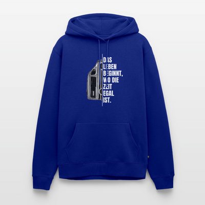Camping ist Zeitlos - Herren Camping Hoodie - Vanlife - Royalblau