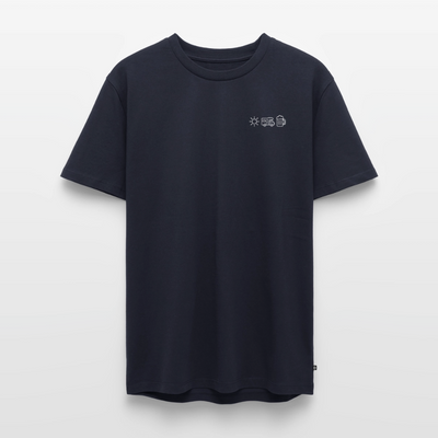 Sonne Wohnmobil Bier - Herren Camping T-Shirt - Navy