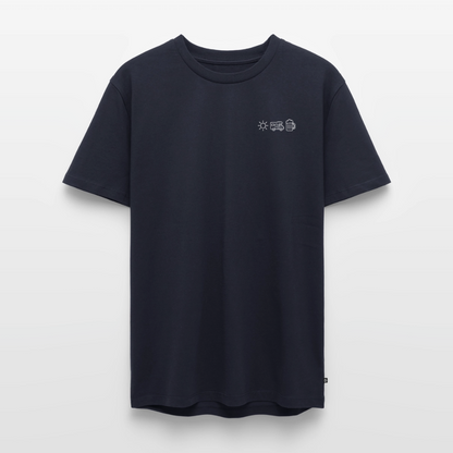 Sonne Wohnmobil Bier - Herren Camping T-Shirt - Navy
