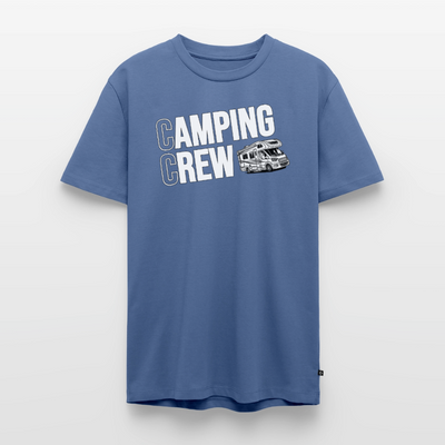 Wohnmobil Camping Crew - Herren Camping T-Shirt - Taubenblau