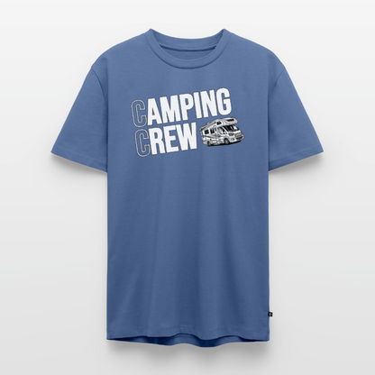 Wohnmobil Camping Crew - Herren Camping T-Shirt - Taubenblau