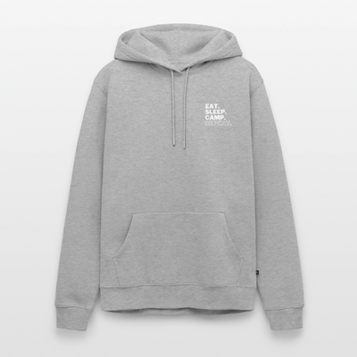 Eat Drink Camp - Herren Camping Hoodie - Grau meliert